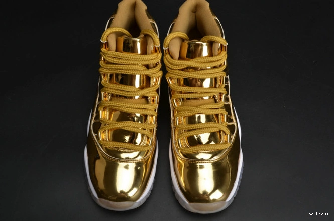 Reps 11 p1nnacle jordan womens retro 378038-103 gold air 0422